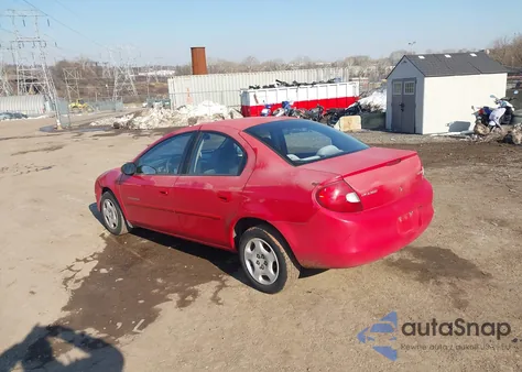 2001 Dodge Neon Se z USA, uszkodzony, nr VIN 1B3ES46C51D237376